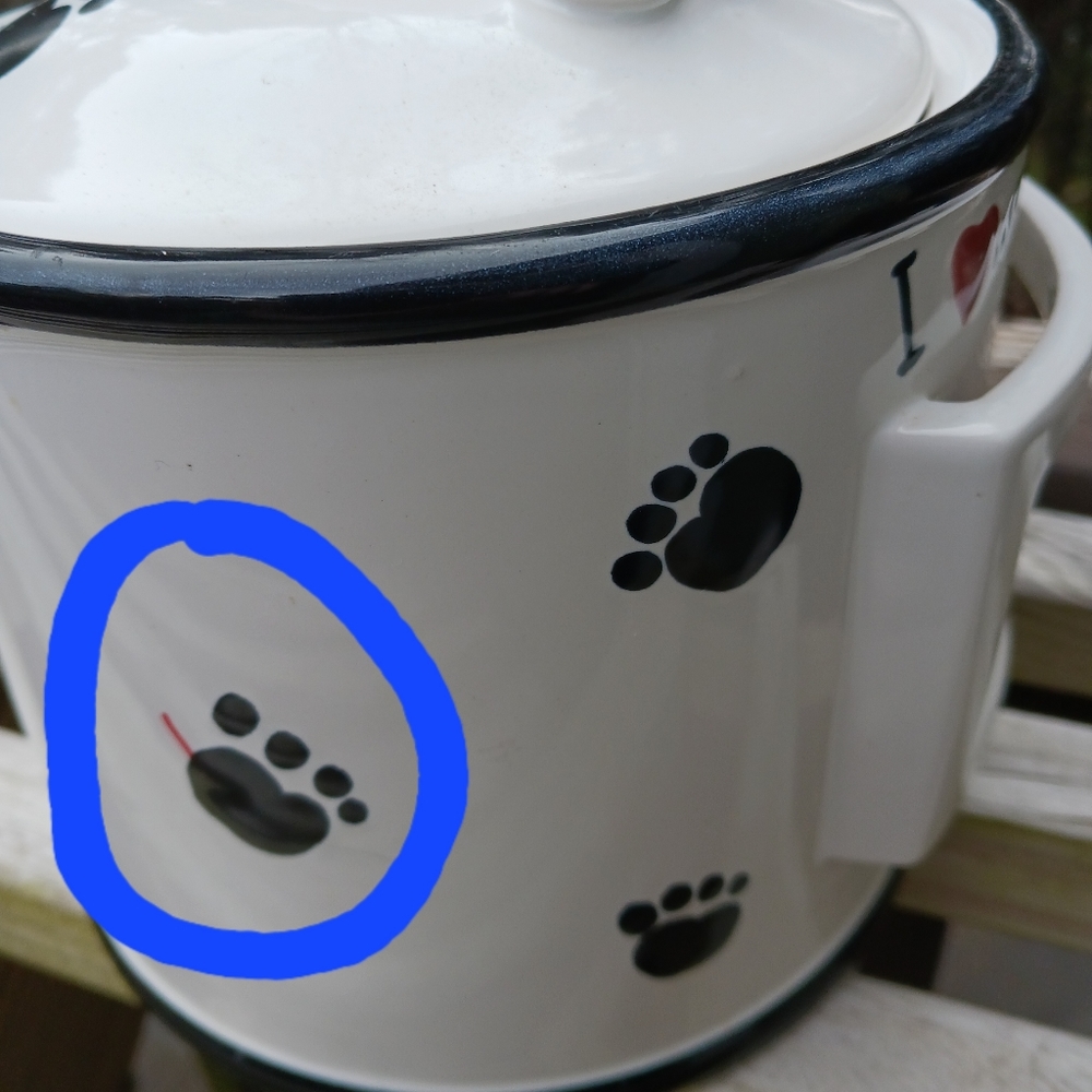 Dog Treat Jar JCPenney Home - Picture 3 of 7